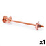 A-TIE-502-265-PC-x1 - Radiator Wall Stay 265mm - Polished Copper (x1) A-TIE-502-265-PC-x1 - Radiator Wall Stay 265mm - Polished Copper (x1)